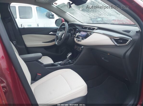 KL4MMDSL7LB105318 2020 BUICK ENCORE Red Widok wnętrza z przodu