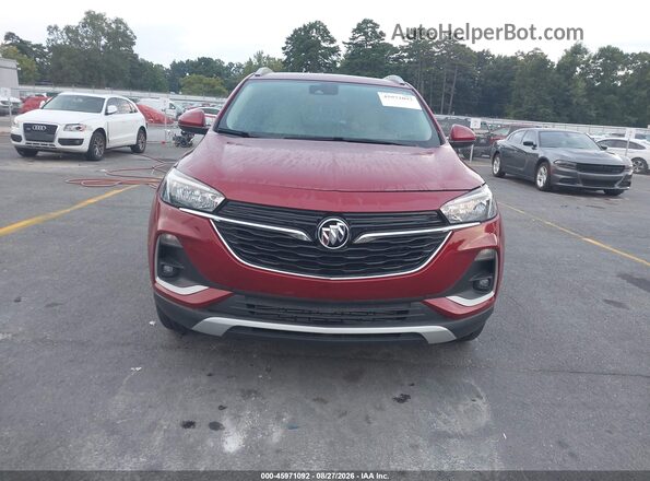 KL4MMDSL7LB105318 2020 BUICK ENCORE Red Widok zestawu wskaźników