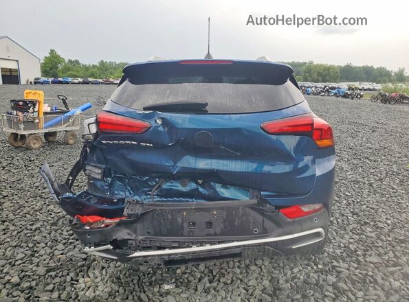 KL4MMDSL7MB015572 2021 BUICK ENCORE Blue Rear view