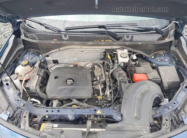 KL4MMDSL7MB015572 2021 BUICK ENCORE Blue Engine compartment view