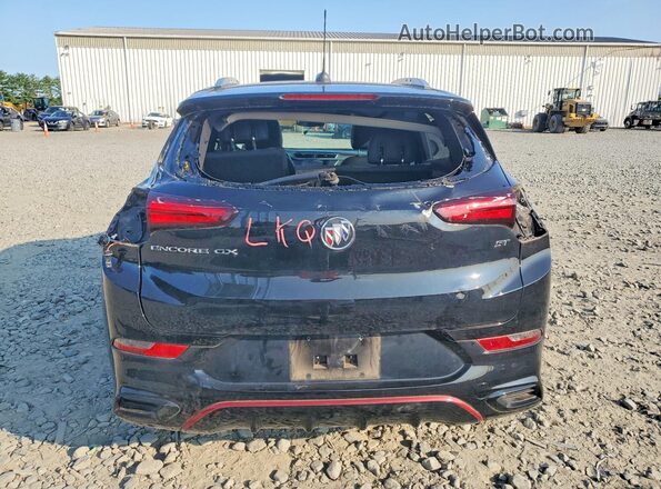 KL4MMDSL7NB013077 2022 BUICK ENCORE Black Widok z tyłu