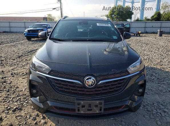 KL4MMDSL7NB013077 2022 BUICK ENCORE Black Widok z przodu