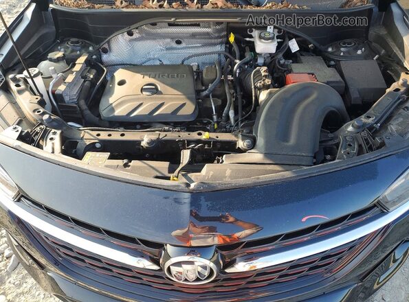 KL4MMDSL7NB013077 2022 BUICK ENCORE Black Widok komory silnika