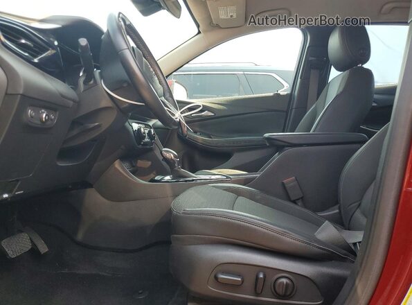 KL4MMDSL8NB121711 2022 BUICK ENCORE Red Widok wnętrza z przodu