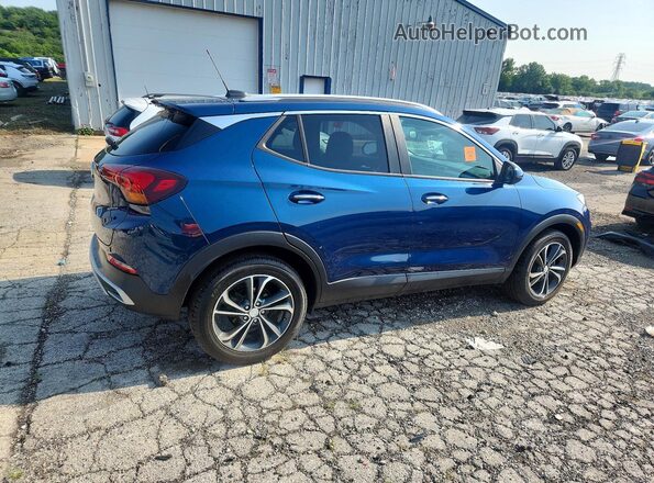 KL4MMDSL9MB067723 2021 BUICK ENCORE Blue Задня права чверть