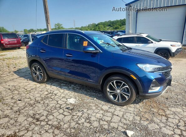 KL4MMDSL9MB067723 2021 BUICK ENCORE Blue Передня права чверть