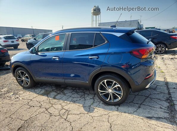 KL4MMDSL9MB067723 2021 BUICK ENCORE Blue Задня ліва чверть