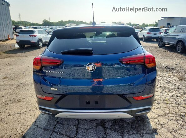KL4MMDSL9MB067723 2021 BUICK ENCORE Blue Вид ззаду