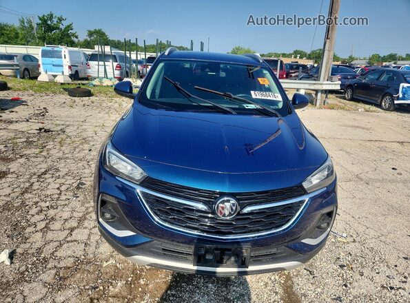 KL4MMDSL9MB067723 2021 BUICK ENCORE Blue Вид спереду