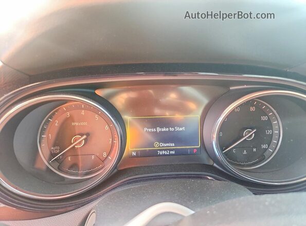 KL4MMDSL9MB067723 2021 BUICK ENCORE Blue Вид щитка приладів