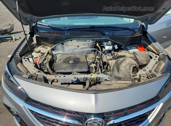 KL4MMDSL9PB120845 2023 BUICK ENCORE Gray Вид задньої частини салону