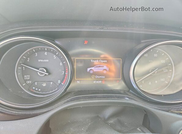 KL4MMDSL9PB120845 2023 BUICK ENCORE Gray Вид щитка приладів