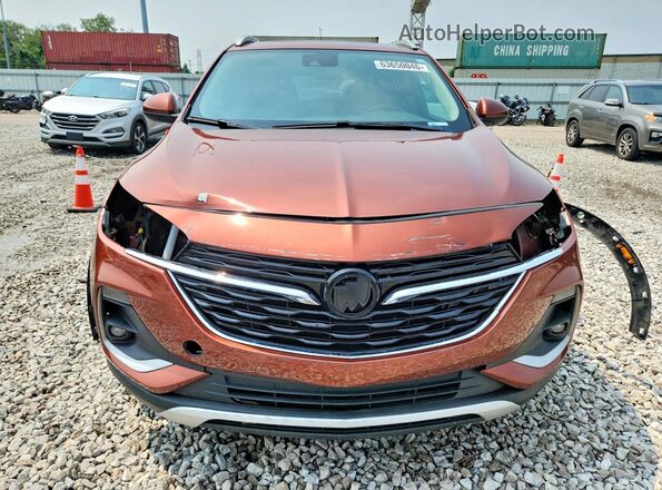 KL4MMDSLXLB098574 2020 BUICK ENCORE Orange წინა ხედი