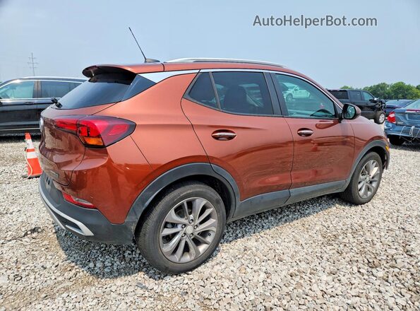 KL4MMDSLXLB098574 2020 BUICK ENCORE Orange უკანა მარჯვენა