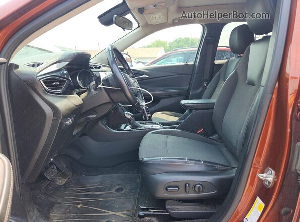 KL4MMDSLXLB098574 2020 BUICK ENCORE Orange წინა სალონის ხედი