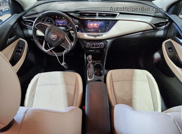 KL4MMDSLXLB125479 2020 BUICK ENCORE Белый Вид панели приборов