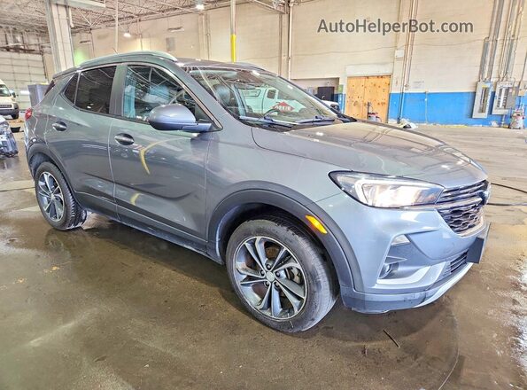 KL4MMESL0MB167876 2021 BUICK ENCORE Silver Передня права чверть