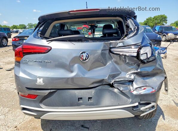 KL4MMESL1MB074610 2021 BUICK ENCORE Gray Rear view