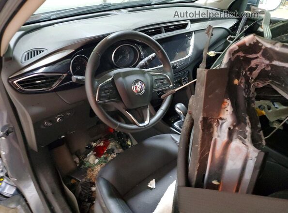 KL4MMESL1NB088993 2022 BUICK ENCORE Gray Vista del salpicadero