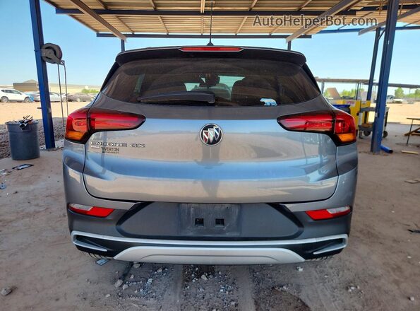 KL4MMESL2LB066207 2020 BUICK ENCORE Gray უკანა ხედი