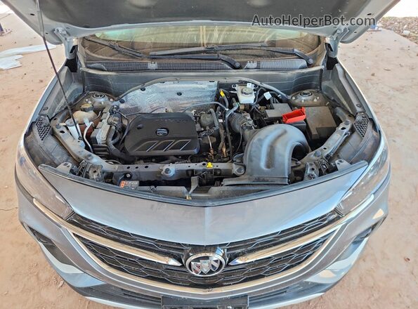 KL4MMESL2LB066207 2020 BUICK ENCORE Gray ძრავის განყოფილების ხედი