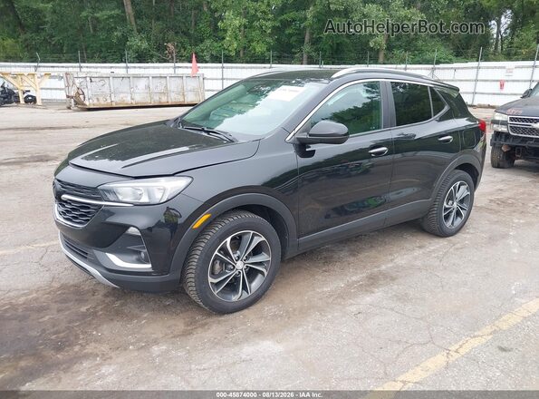 KL4MMESL2LB102381 2020 BUICK ENCORE Черный Передняя левая четверть