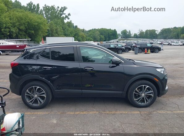 KL4MMESL2LB102381 2020 BUICK ENCORE Черный Вид задней части салона