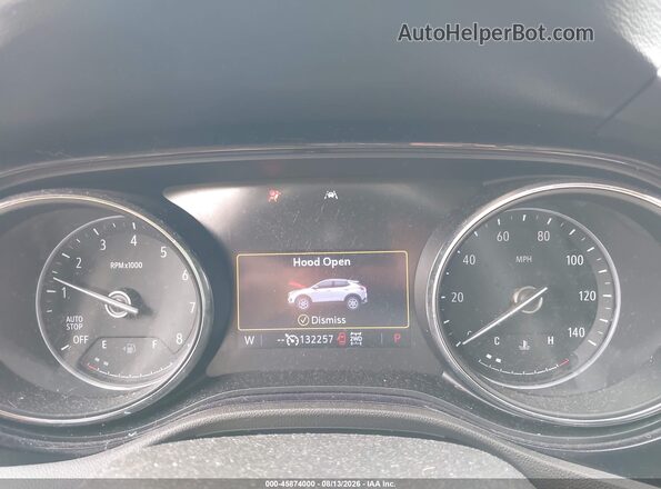 KL4MMESL2LB102381 2020 BUICK ENCORE Черный Вид задних сидений