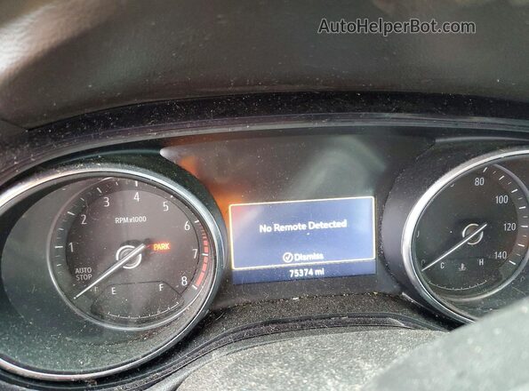 KL4MMESL2MB137293 2021 BUICK ENCORE Burgundy Vista del cuadro de instrumentos