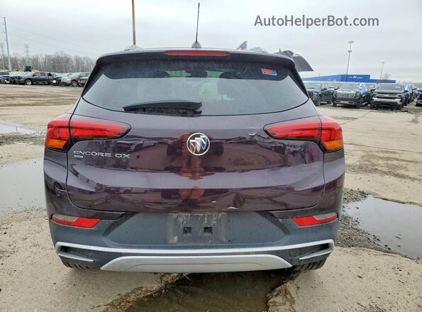 KL4MMESL2MB137293 2021 BUICK ENCORE Burgundy Vista trasera