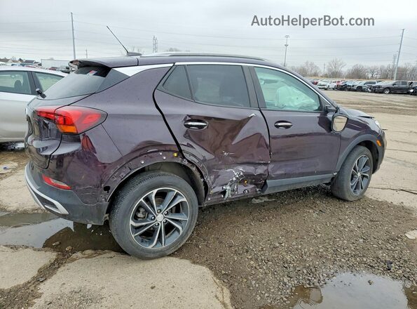 KL4MMESL2MB137293 2021 BUICK ENCORE Burgundy Trasero derecho