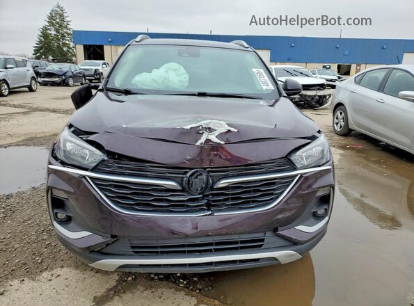 KL4MMESL2MB137293 2021 BUICK ENCORE Burgundy Vista frontal