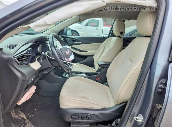 KL4MMESL2MB165594 2021 BUICK ENCORE Gray Вид салону спереду