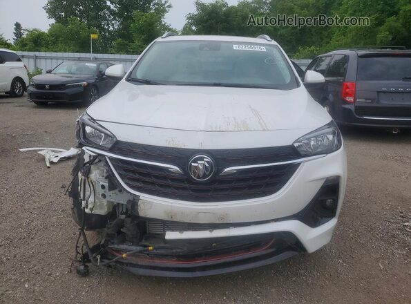KL4MMESL3PB104498 2023 BUICK ENCORE White Вид спереду