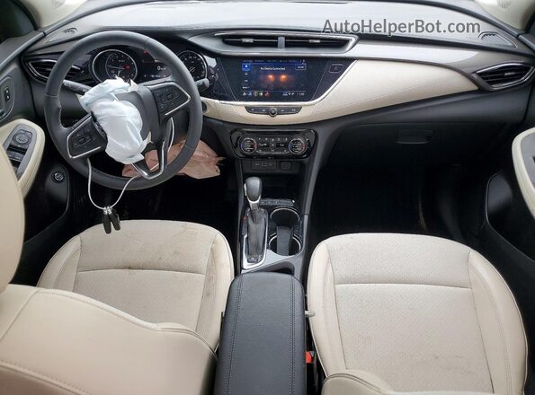 KL4MMESL3PB104498 2023 BUICK ENCORE White Вид панелі приладів