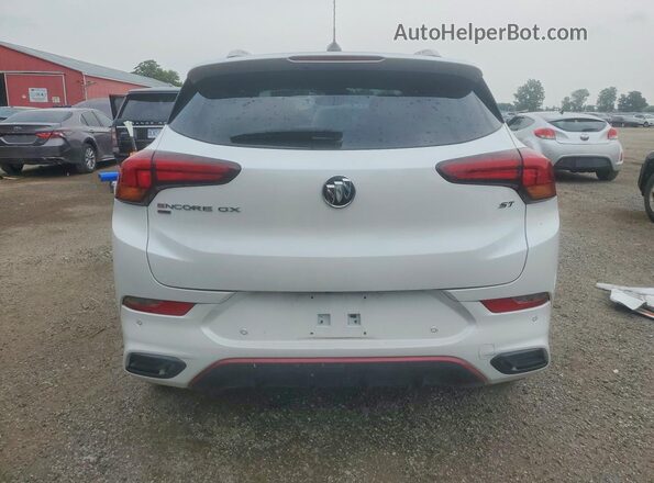 KL4MMESL3PB104498 2023 BUICK ENCORE White Вид ззаду