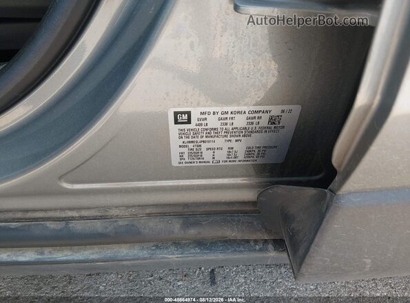 KL4MMESL4PB010114 2023 BUICK ENCORE Серебряный Вид подкапотного пространства