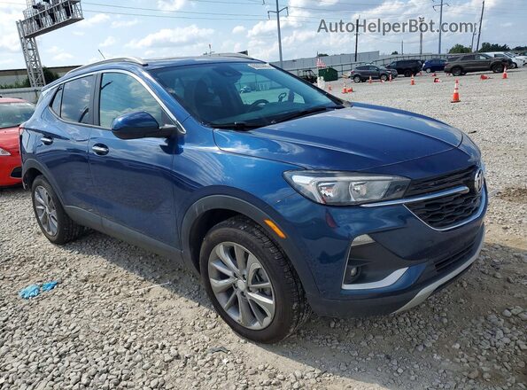 KL4MMESL6LB126862 2020 BUICK ENCORE Blue Delantero derecho