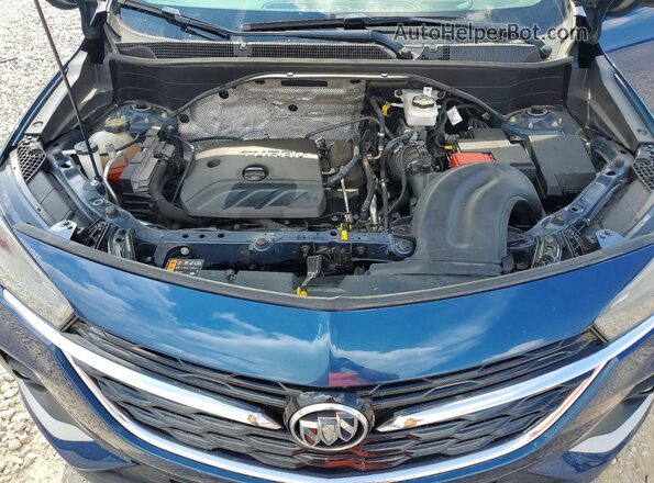 KL4MMESL6LB126862 2020 BUICK ENCORE Blue Vista del compartimento del motor