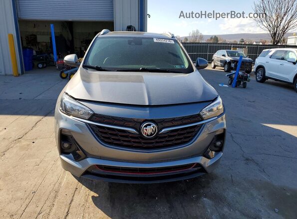 KL4MMESL6MB052599 2021 BUICK ENCORE Gray Front view