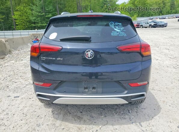 KL4MMESL6MB116205 2021 BUICK ENCORE Blue Rear view