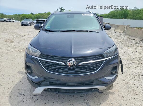 KL4MMESL6MB116205 2021 BUICK ENCORE Blue Front view
