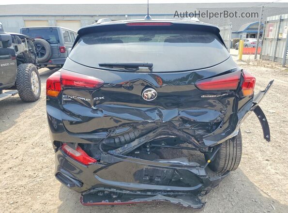 KL4MMESL9PB087013 2023 BUICK ENCORE Черный Вид сзади
