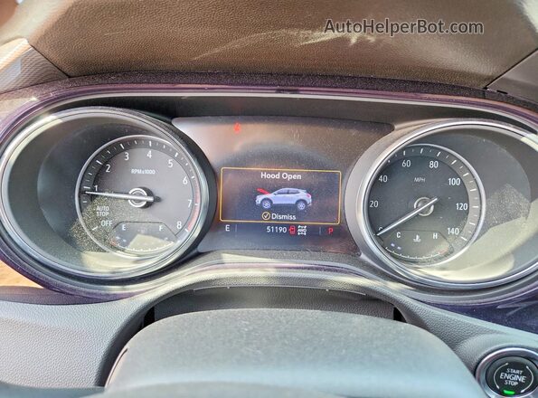 KL4MMESLXLB134270 2020 BUICK ENCORE Gray Widok zestawu wskaźników