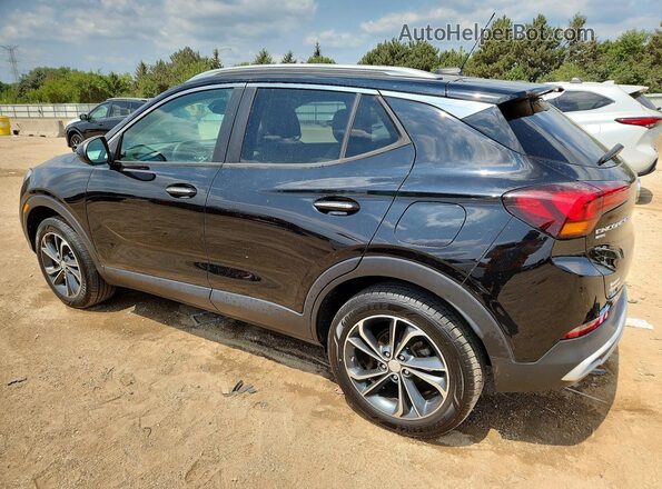 KL4MMESLXMB114909 2021 BUICK ENCORE Black Rear left
