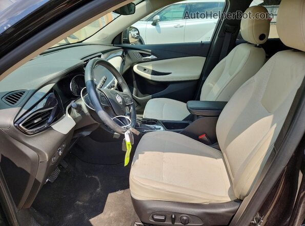 KL4MMESLXMB114909 2021 BUICK ENCORE Black Front interior view