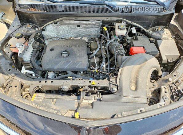 KL4MMESLXMB114909 2021 BUICK ENCORE Black Engine compartment view