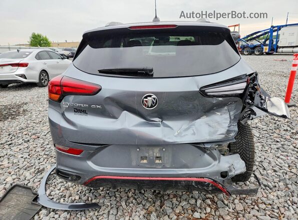 KL4MMESLXNB029103 2022 BUICK ENCORE Gray Հետևի տեսք