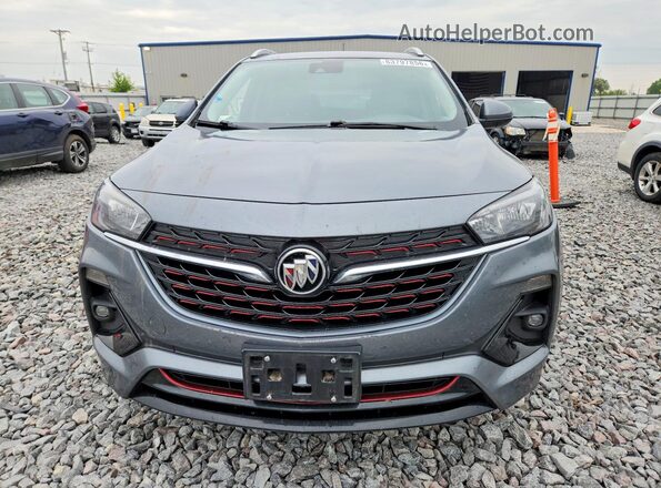 KL4MMESLXNB029103 2022 BUICK ENCORE Gray Դիմացի տեսք