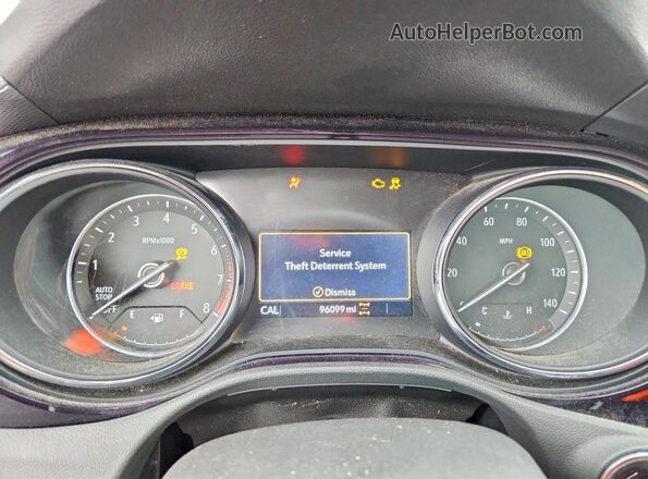 KL4MMESLXNB029103 2022 BUICK ENCORE Gray Սարքավորումների վահանակի տեսք